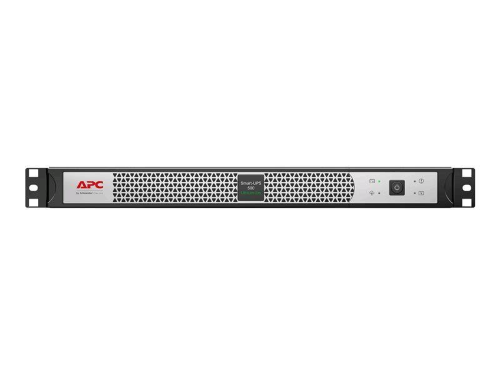 APC Smart-UPS SC SCL500RMI1UC - UPS (montabile in rack) - 230 V c.a. V - 400 Watt - 500 VA - Ethernet 10/100, USB - connettori di uscita 4 - 1U - nero, argento - per P/N: AR106V, AR4018SPX432, AR4024SP, AR4024SPX429, AR4024SPX431, AR4024SPX432